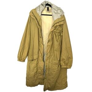 Vtg L.L. Bean Hooded Packable Rain Jacket‎ Large Tall